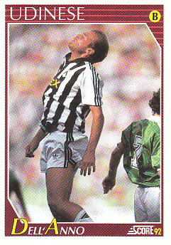 Francesco Dell'Anno Udinese Score 92 Seria A #345